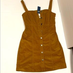 Hollister corduroy mini dress